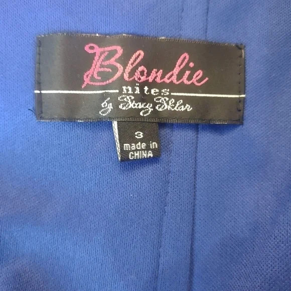 Blondie Nites by stacy sklar size 3 formal dress - Picture 8 of 9